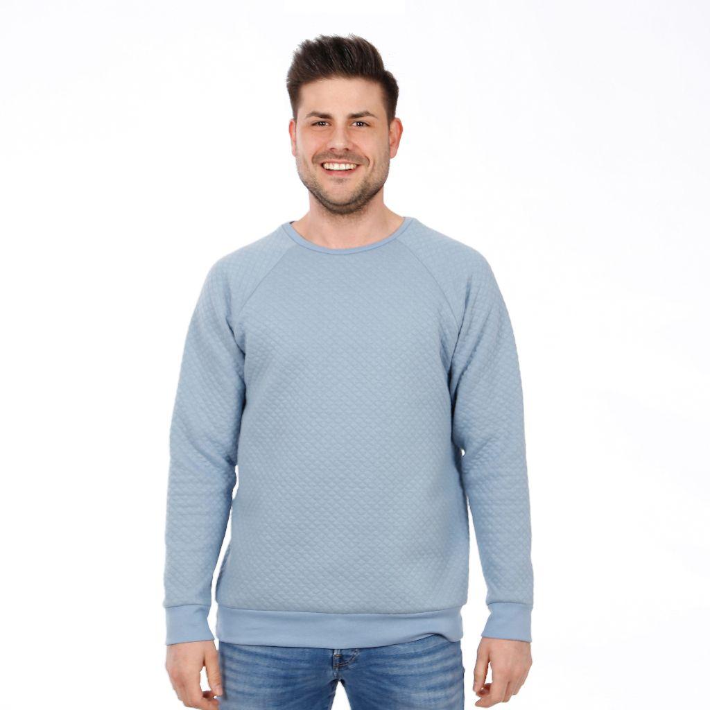 Preview: Papierschnittmuster Männer Raglan Pullover Herr Sven S-XXL
